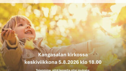 Kouluun lähtevien siunaus