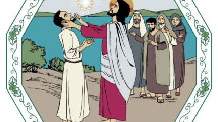 Jeesus parantaa sokean.