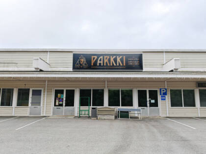 Nuorisotila Parkin sisäänkäynti.