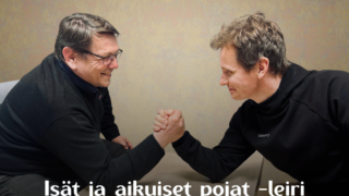 Isät ja aikuiset pojat -leiri