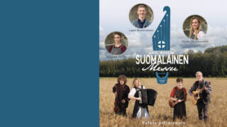 Suomalaisen messun mainoskuva esiintyjineen.