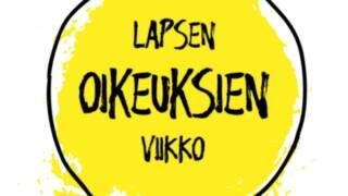 Lasten oikeuksien viikon logo